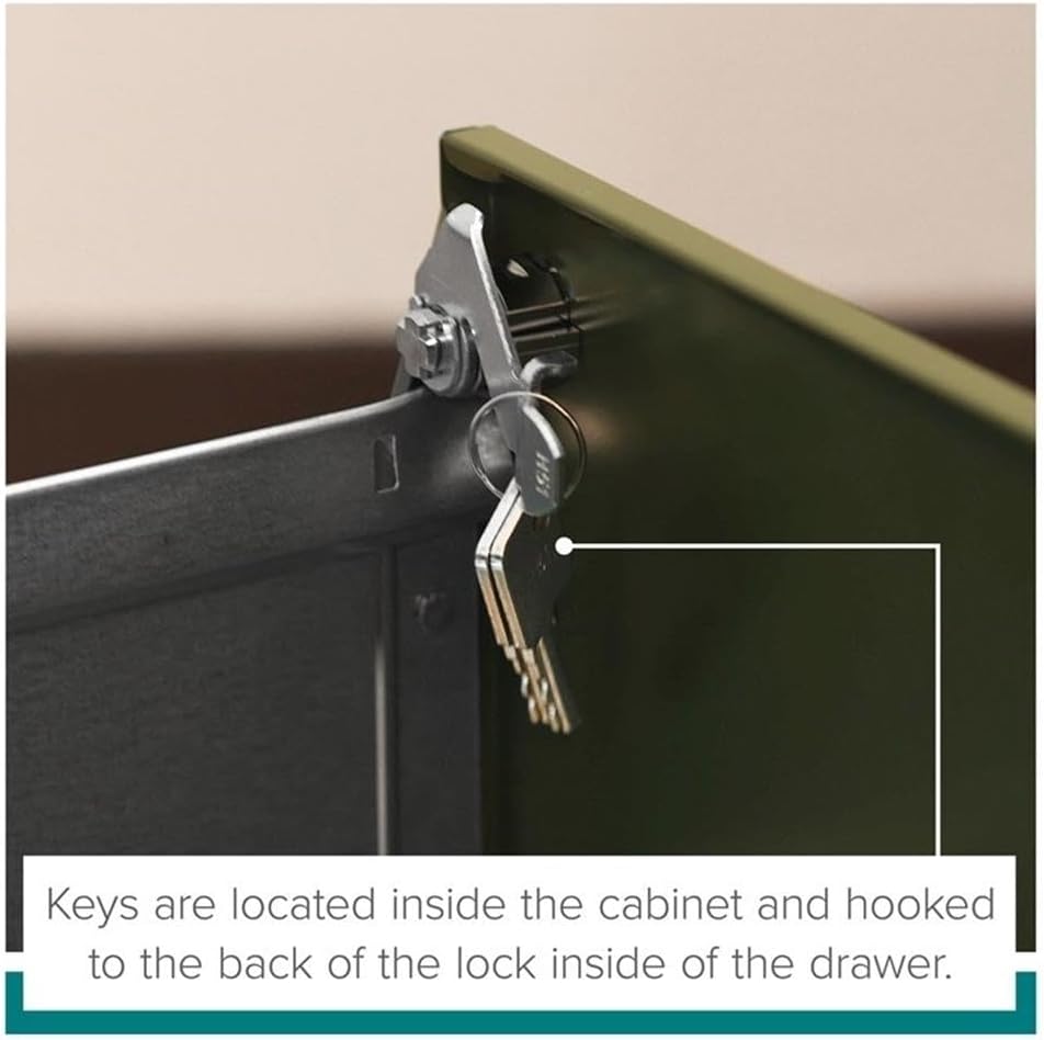 Hirsh Industries 20-inch Mobile Pedestal 2-Drawer File (Light Gray)