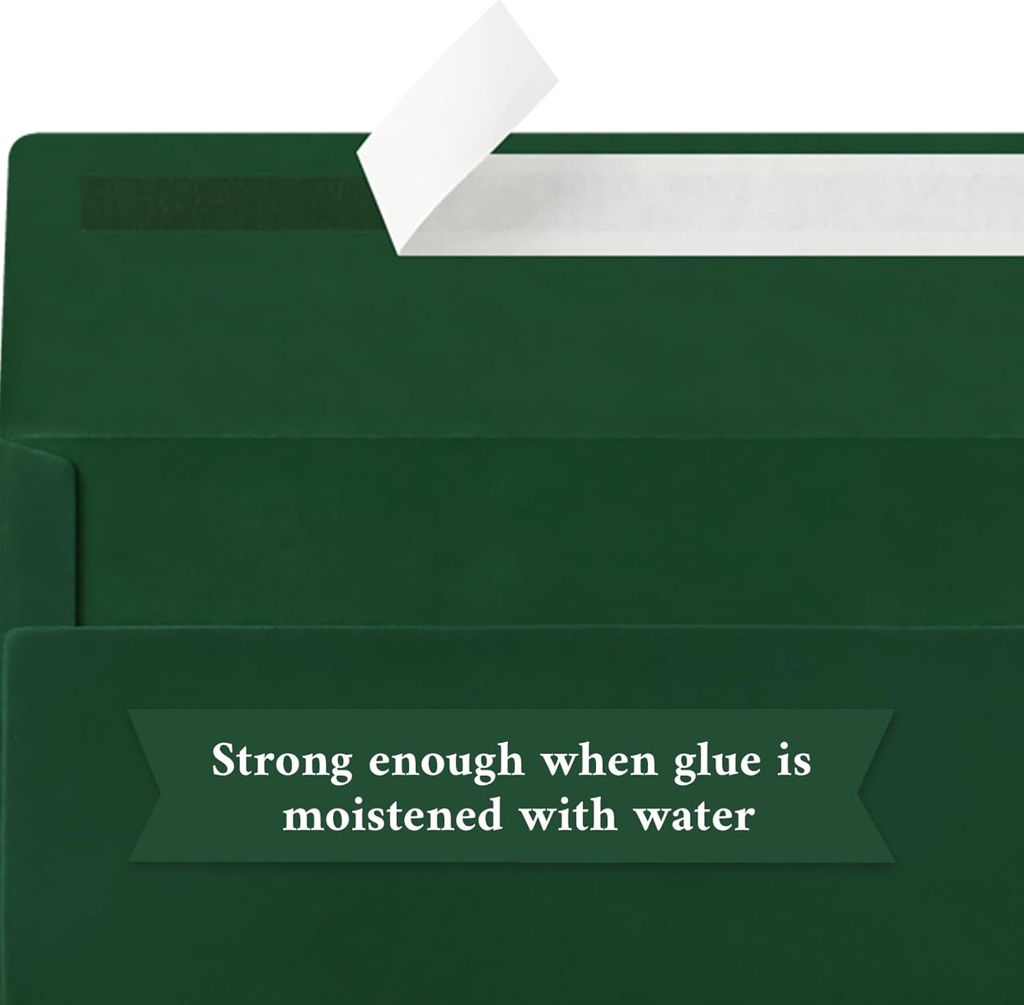 100 Pcs #10 Business Envelopes, 50 Pcs Red and 50 Pcs Dark Green Standard Envelopes Self Seal, Letter Size Mailing Envelopes for Christmas Birthday Graduation Wedding, 4 1/8 x 9 1/2 Inch