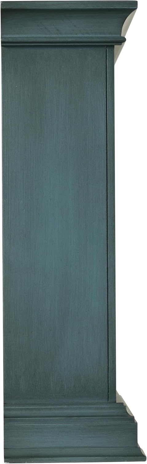 Howard Miller Loreen Mantel Clock – Wooden Battery Operated Mantel Clock with Pendulum Westminster Chime Clock for Fireplace Classic Decorative Table Clock for Office or Living Room