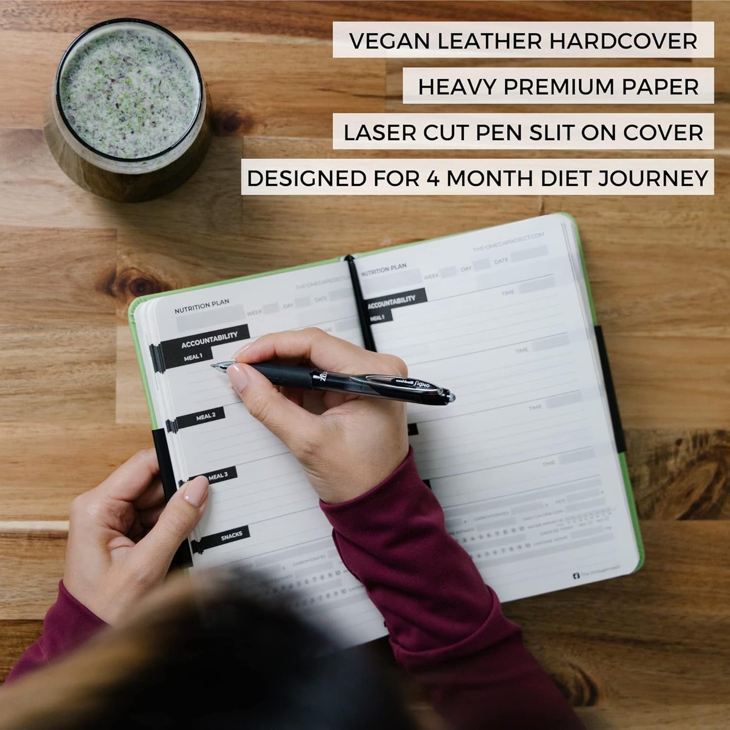 The Omega Project Nutrition Journal – Tactical Meal & Macro Tracker Designed by U.S. Special Operations Forces