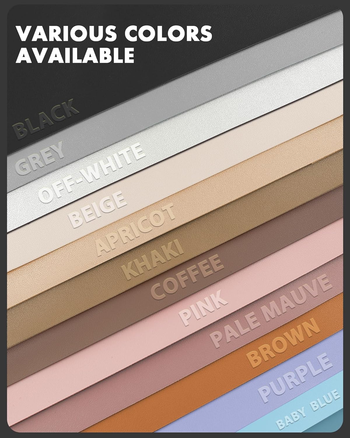 YSAGi Double-Sided Desk Pad, 23.6"x13.7" Leather Desk Mat, Eco Cork Desk Pad Protector, Large Mouse Pad for Desk, Waterproof Desk Blotter Pad, Desk Writing Pad for Office Work/Home(Pale Mauve/Cork)