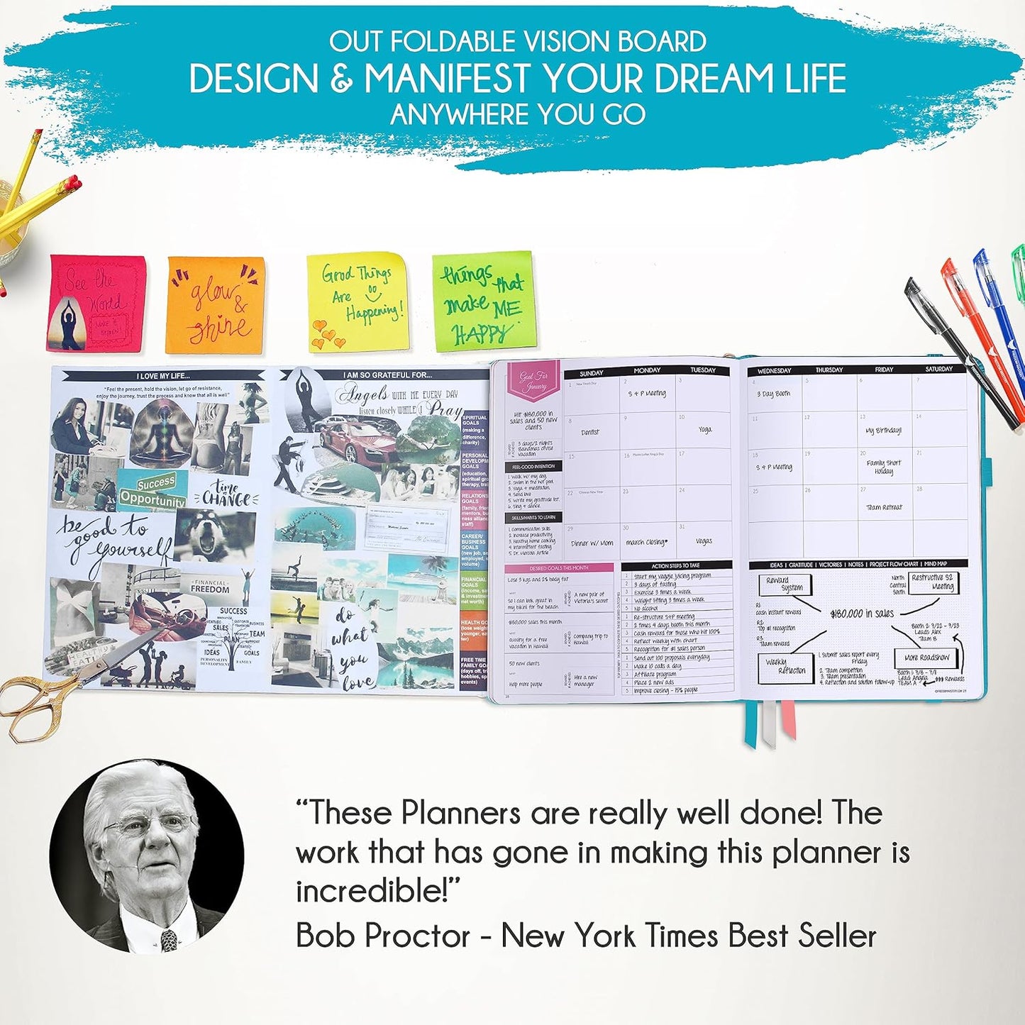 2025-2026 Planner Weekly and Monthly | 16-Month Life Planner to Increase Focus & Productivity | Reduce Overwhelm & Achieve Your Biggest Goals | Include Gift Box & Stickers | Sep 2025-Dec 2026