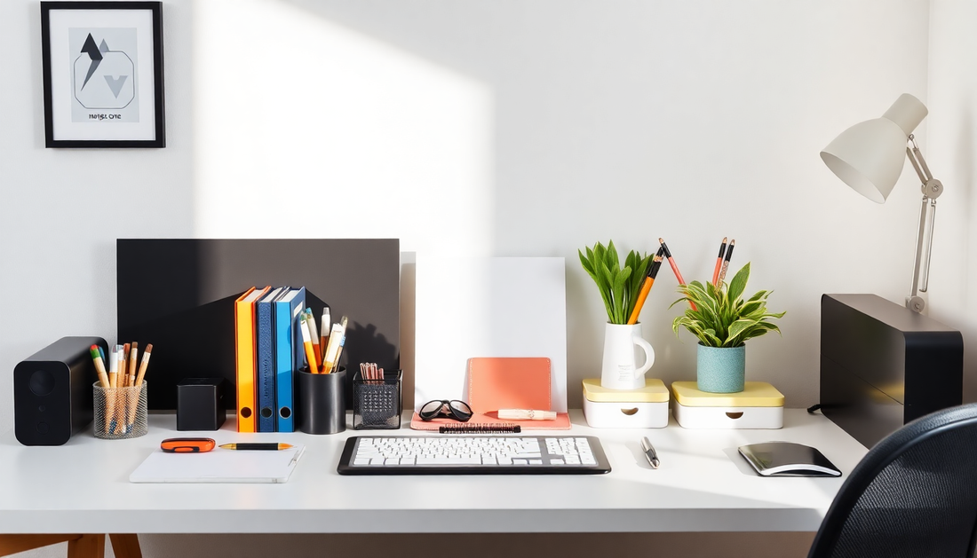 5 Genius Desk Organization Hacks from StationeryHub