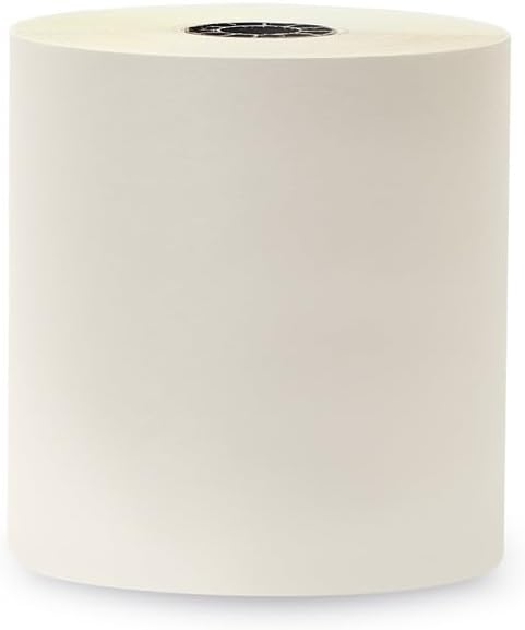 (50 Rolls) 3'' x 95' White/Canary 2 Ply Carbonless Kitchen Printer Paper Cash Register Receipt Rolls for SP2000, UP389, 480, 220, 250, 900, 07901, 07706