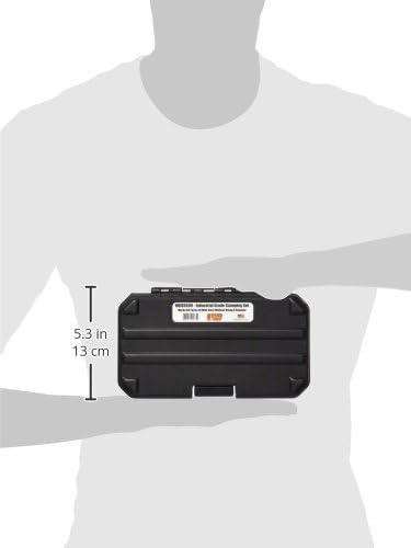 HDIDS609 Hammerless Metal Stamping Kit, 1/4" 39-Piece Alphanumeric Steel Stamps, 5000 LBS Force, A-Z, 0-9, Heavy-Duty Case, USA-Made, Number and Letter Punch