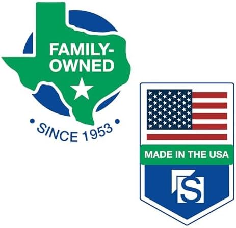 Samsill 0.5 Inch 3 Ring Binder, Made in USA, Economy Round Ring, Clear View Cover, 100 Sheet Capacity - for School, Home, Office - Red, 4 Pack