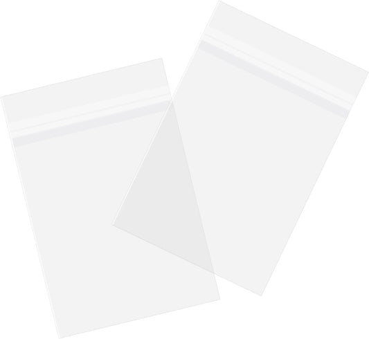 AUEAR, 9"x12" (100 Pack) Clear Plastic Sleeves - Acid Free 1.6Mil Crystal Resealable Bags -Fit for 9X12 Art Prints & Photos, A4, Letter Sized Documents