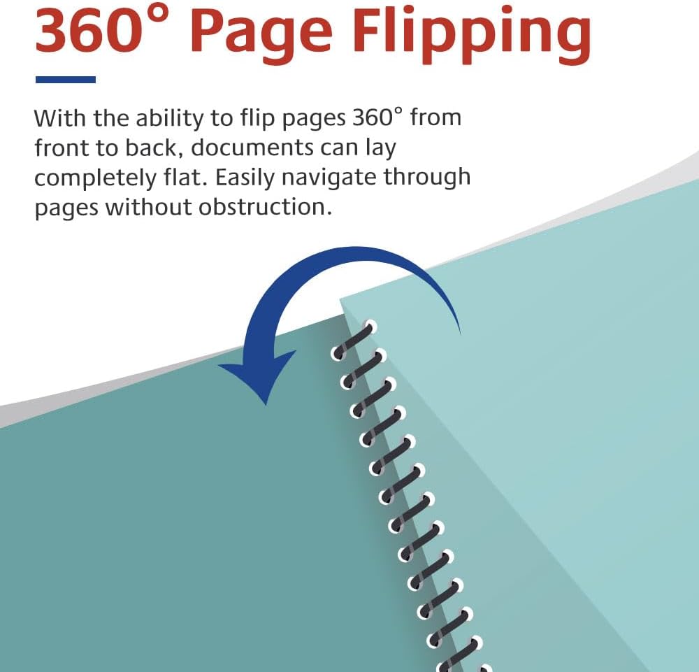 TruBind 10mm (3/8 in.) Spiral Binding Coils for Reports, Presentations and Proposals | 4:1 Pitch | 36 in. Length | Black | 75 Sheets Binding Capacity | 100 Pack