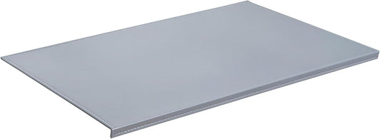 AKOZLIN 27.55”x 15.8" Soft PU Leather Surface Office Desk Mouse Mat Anti-Push Pad with Full Grip Fixation Lip Table Blotter Edge-Locked Protector Grey