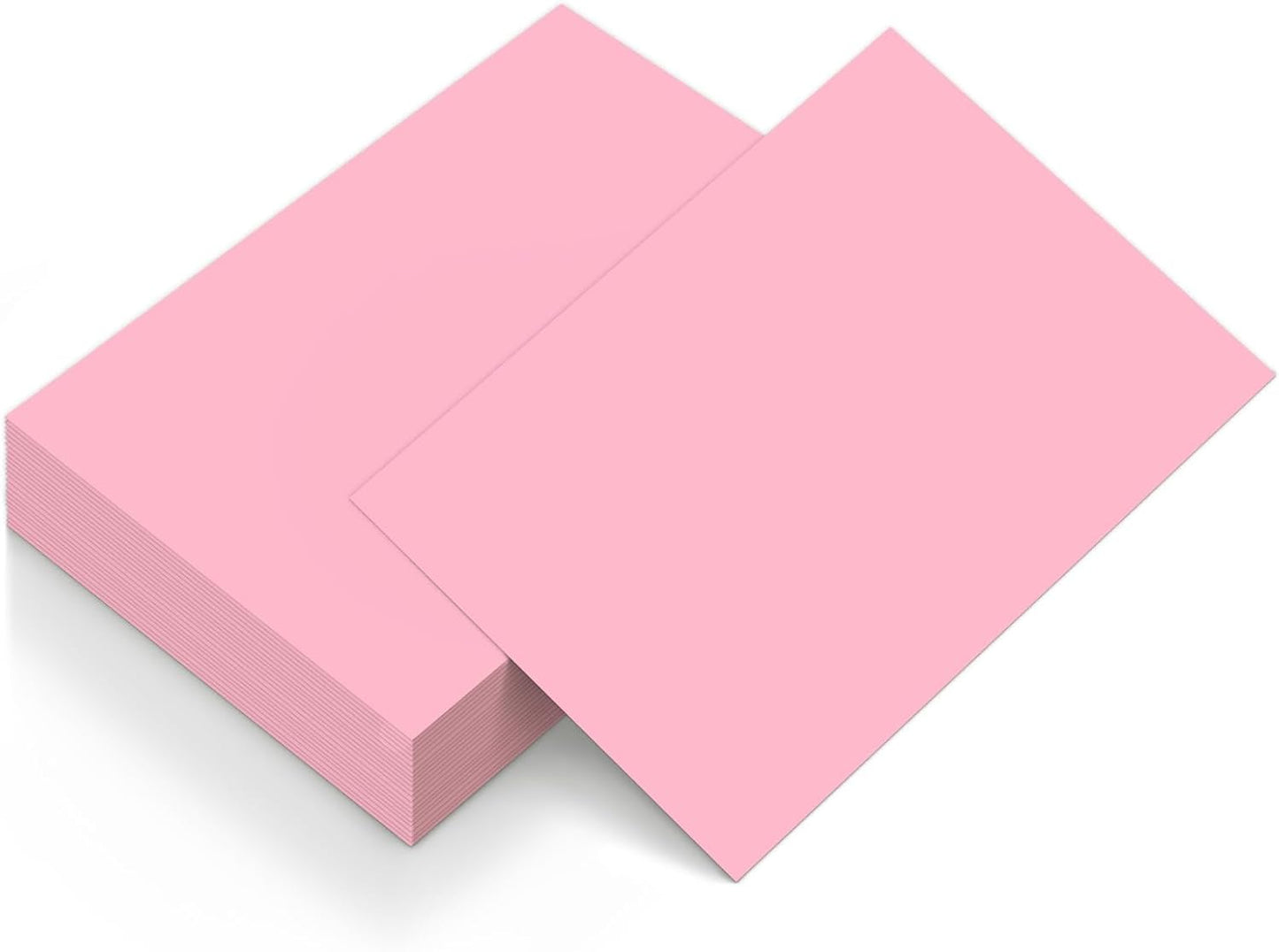 50 Sheets Pink Cardstock 8.5 x 11 Thick Paper, Goefun 80lb Card Stock Printer Paper for Arts & Crafts, Presentations, Stationary Printing, Valentines Day
