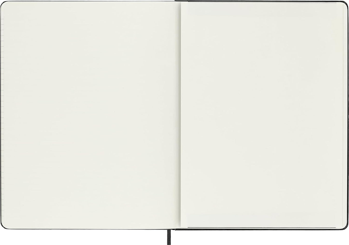 Moleskine 12 Month 2026 PRO Smart Weekly Vertical Planner, Hard Cover, XL (7.5" x 9.5") Black: Compatible with Moleskine Smart Pen (Smart Set Sold Separately)