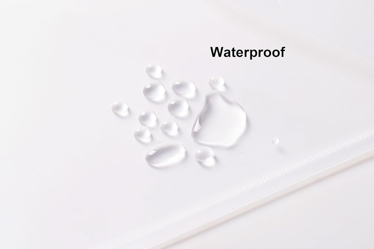 6''x4'' Vertical Plastic Envelopes Hook Loop Closure Coupon Receipt Storage Holder 20 Pack