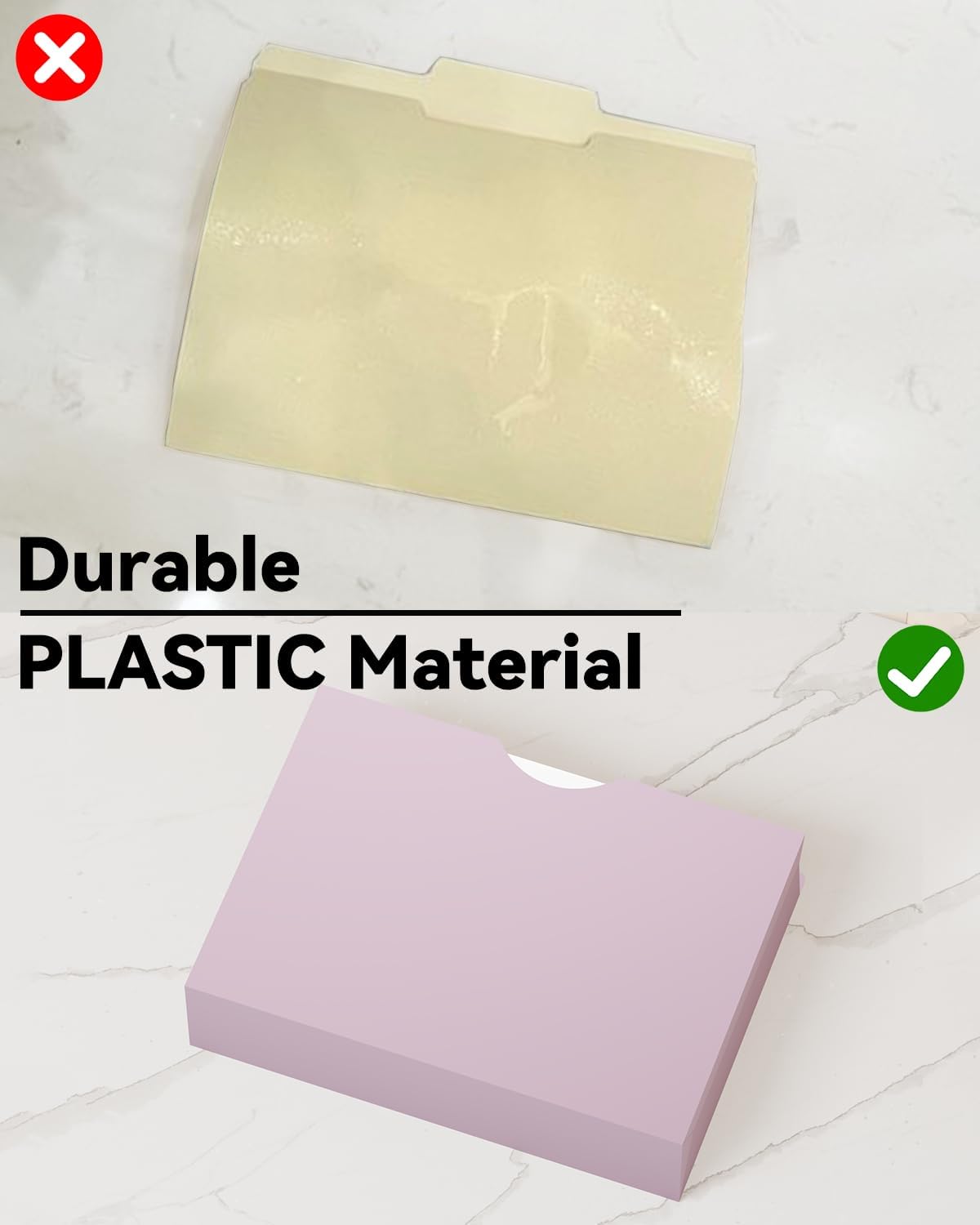 ANSOOK Plastic 3" File Jackets,Manilla Folders 8.5 x 11 Letter Size,12 Pack Expanding File Folder,Heavy Duty Expansion Pocket,Reinforced Straight Cut Tab,Morandi Color Manila Folders for Office Home