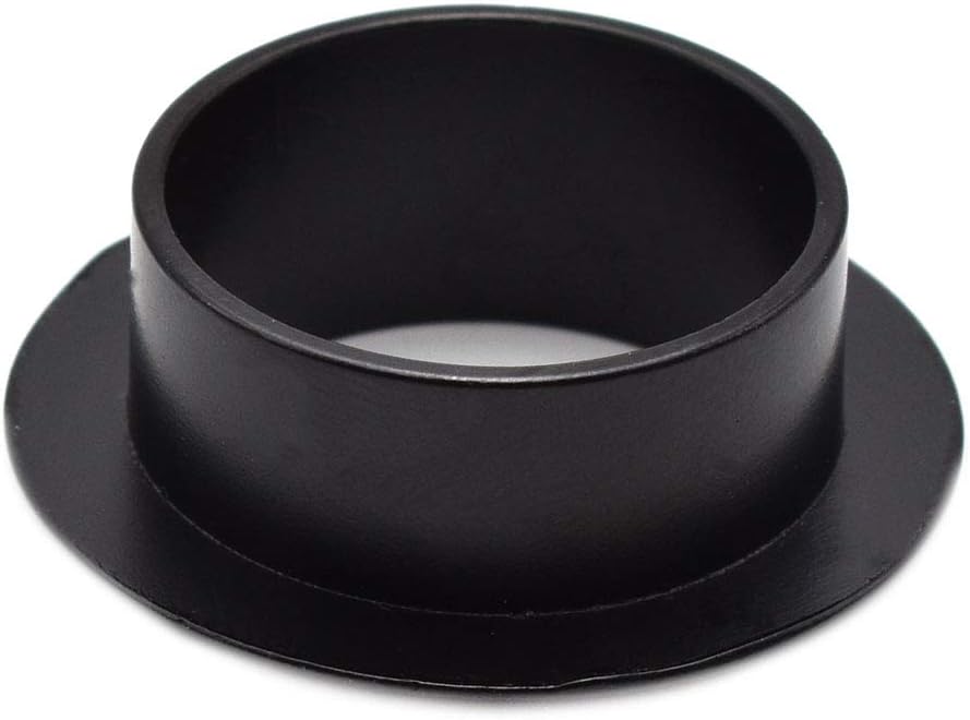 1 Inch(25mm) Zinc Alloy Desk Hole Cover Grommets Black Wire Cord Cable Organizer for Computer Desk Cabinet