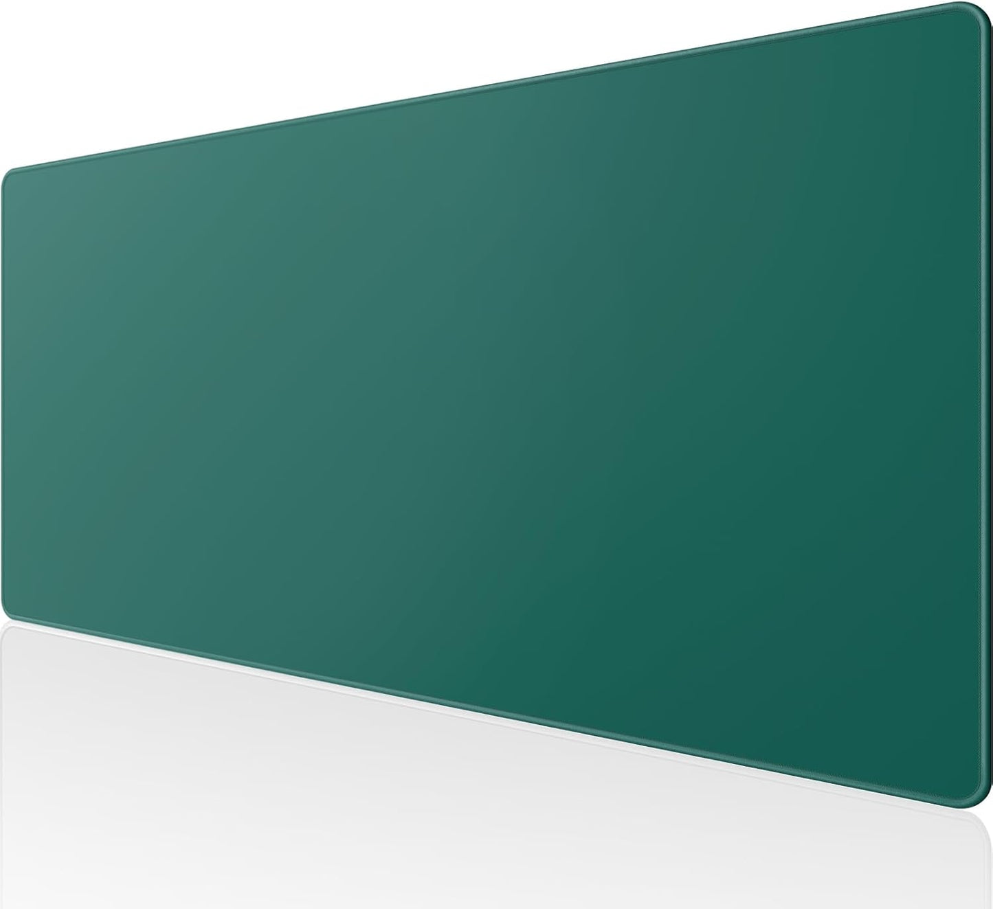 KTRIO Large Gaming Mouse Pad with Stitched Edges, Extended Mousepad with Superior Micro-Weave Cloth, Non-Slip Base, Water Resist Keyboard Pad for Gamer, Office & Home, 31.5x15.7in, Forest Green