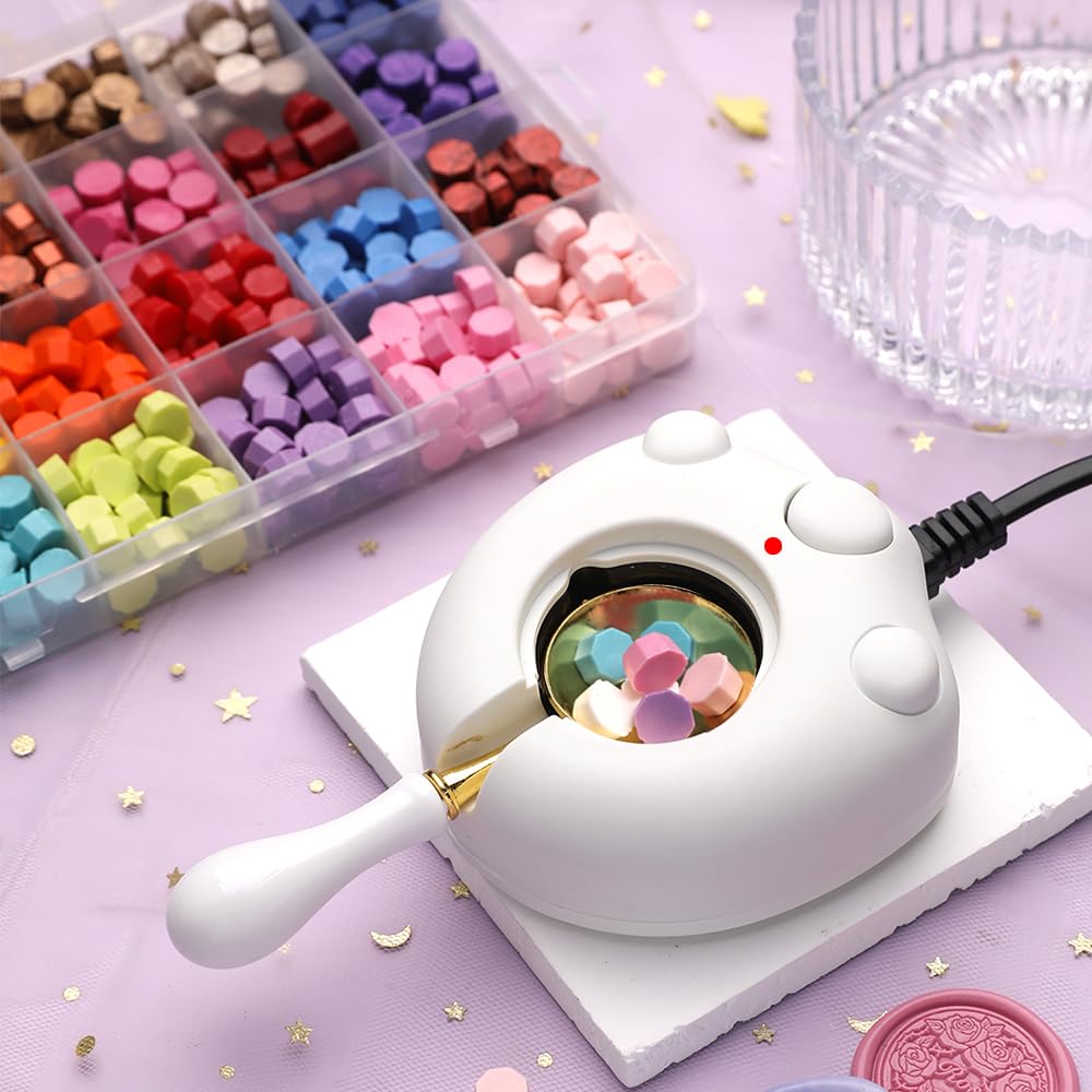 600pcs Green Wax Seal Beads,6 Assorted Sealing Beads Ideal for Wax Seal Stamp Wedding Letter Envelope Decor Wine Bottle Sealing Decoration (Green Series)