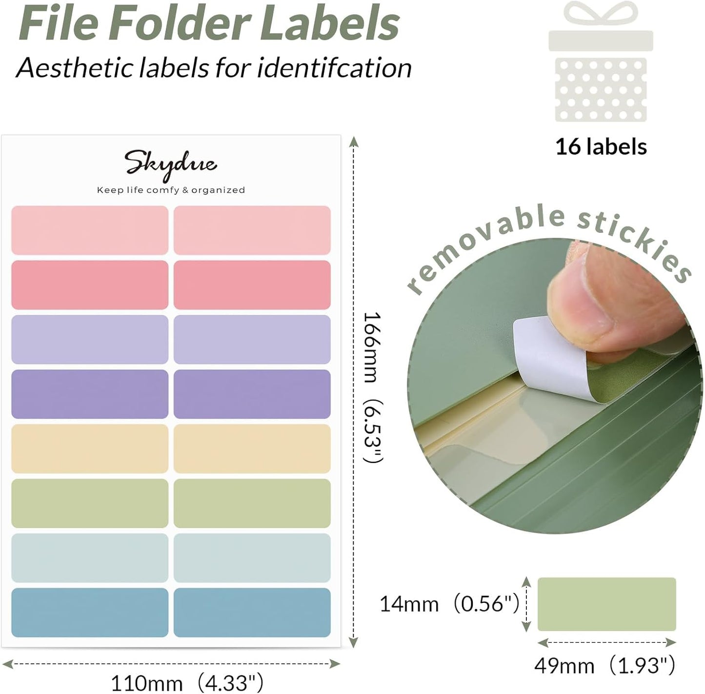 SKYDUE Accordion File Organizer, Expanding File Folder with 7 Pockets, Portable Receipt Paper Bill Document Organizer, Letter/A4 Size Filing Folder School Office Supplies, MossGreen