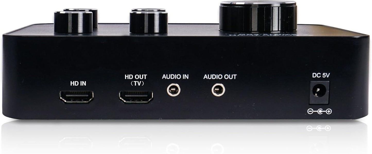 Sound Town Wireless Microphone Karaoke Mixer System with HD Audio Return Channel, Optical, AUX, Bluetooth - Supports Smart TV, Media Box, Sound Bar (SWM15-PRO)