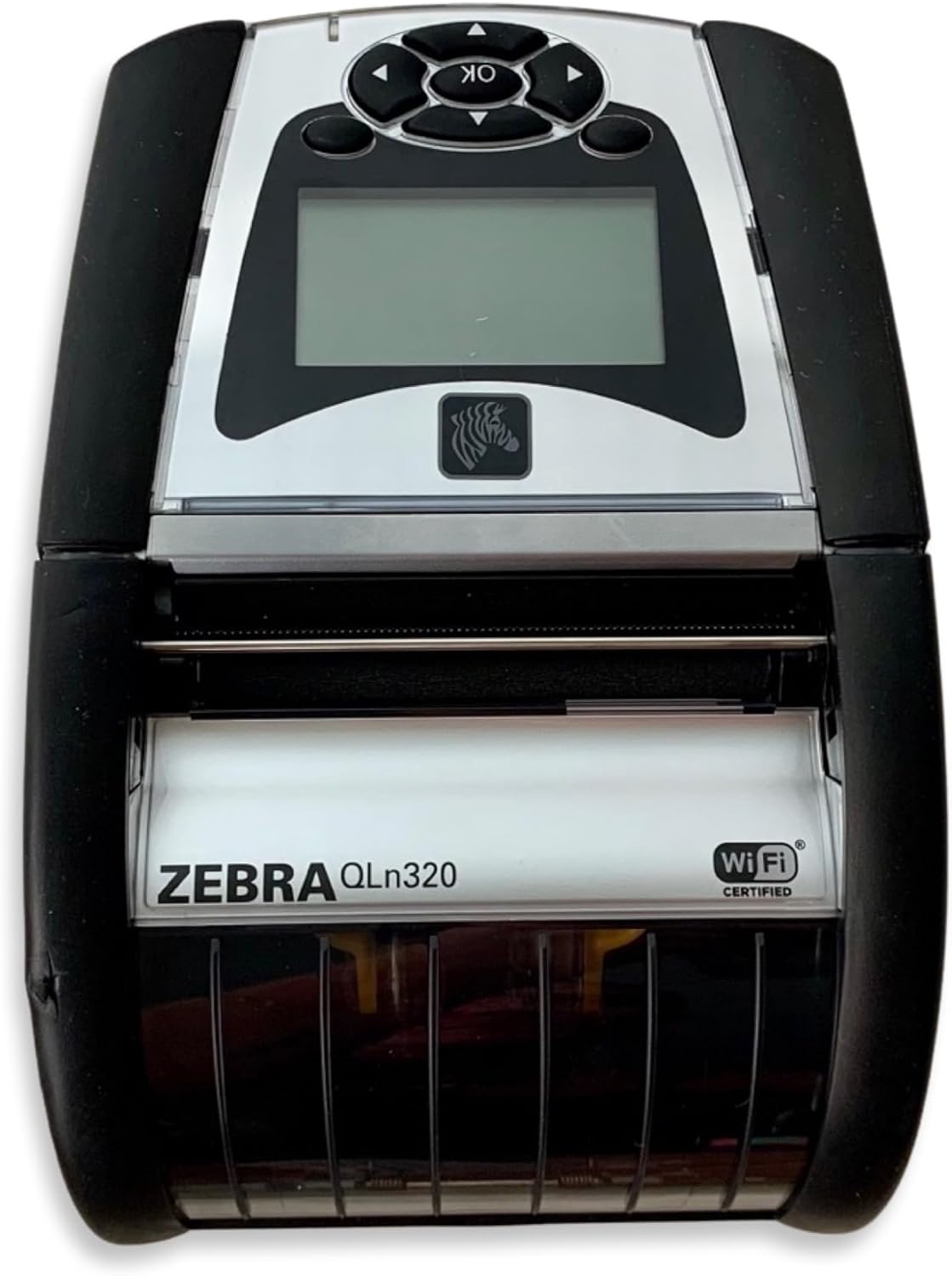 Zebra QLn320 Mobile Barcode Label Printer | Wireless Bluetooth and WiFi | 3 Inch, Direct Thermal, Belt Clip, Charger (Renewed)