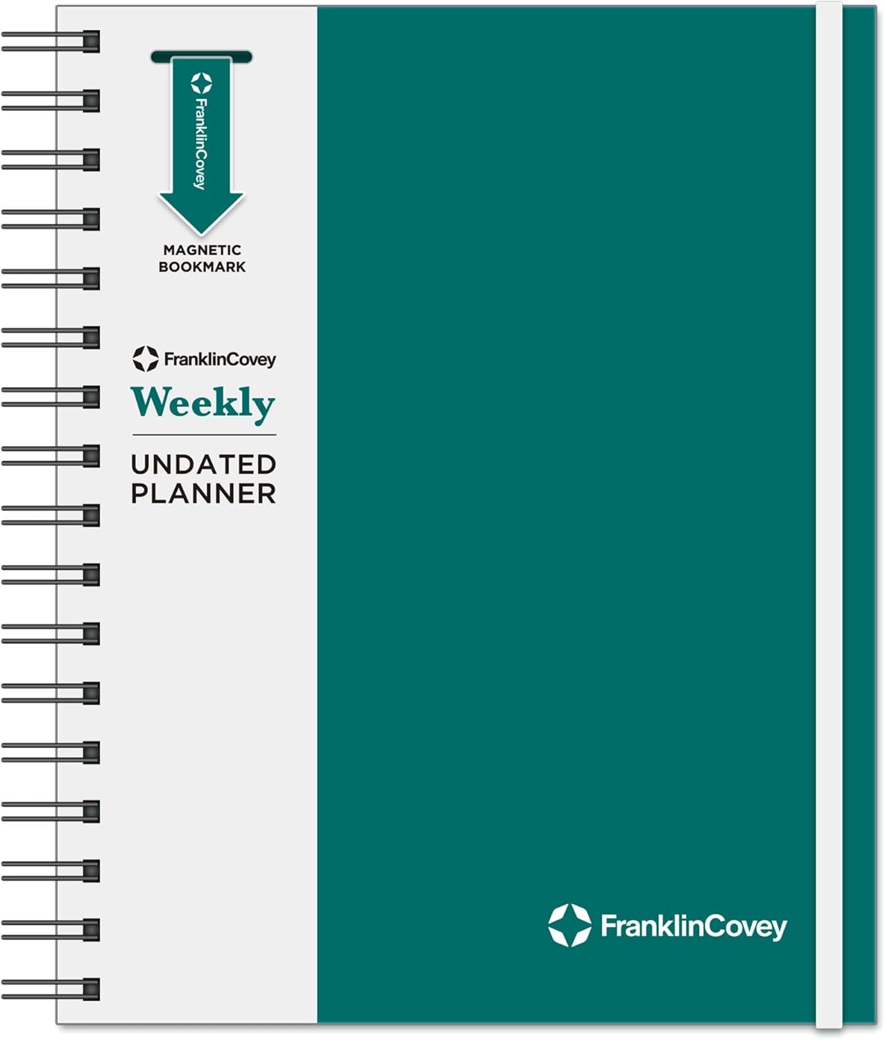 FranklinCovey - Undated Planner | Weekly - Wire-Bound Planner (7” x 8.5” X 1”)