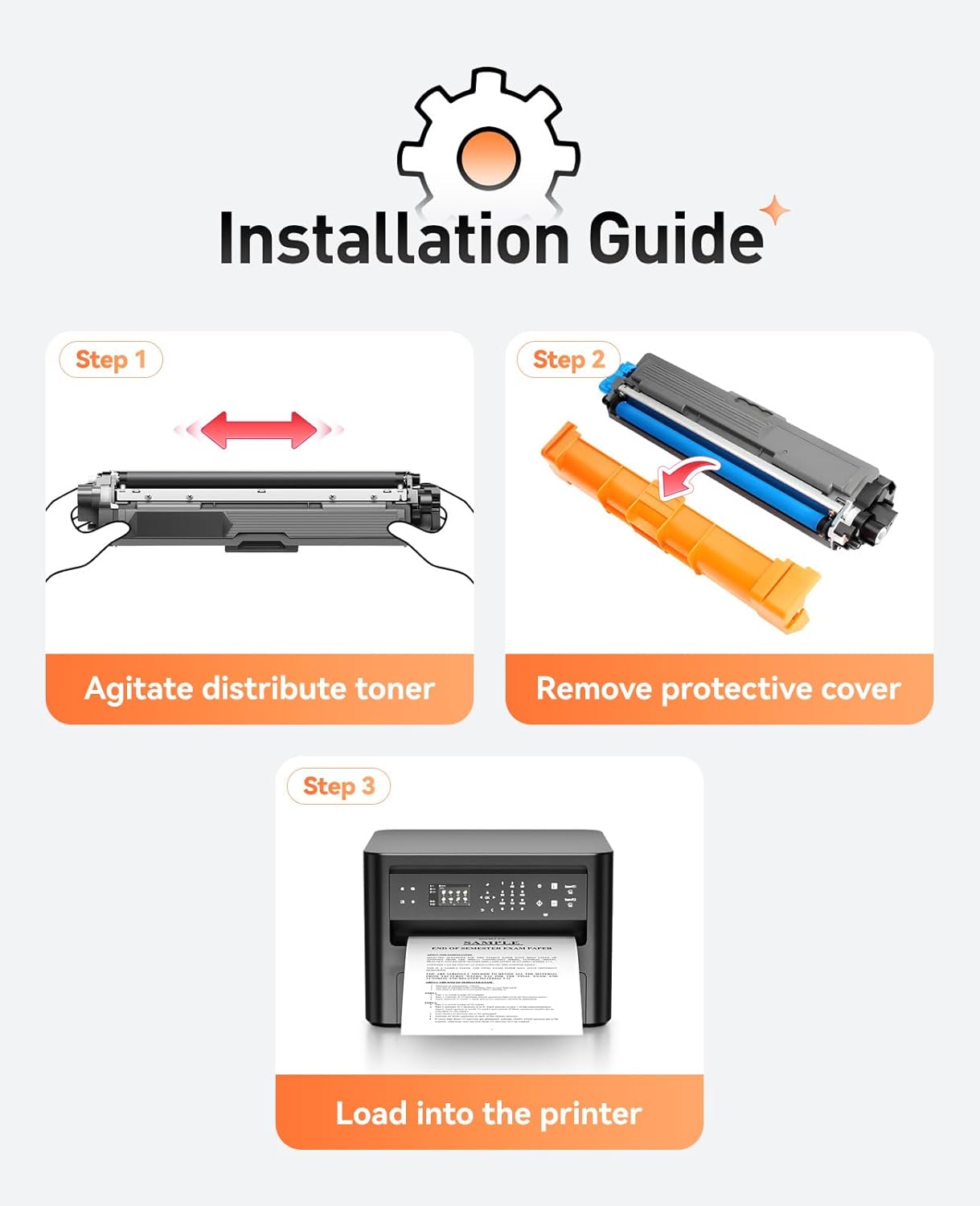 TN221 TN225 Toner Cartridge 4-Pack Replacement for Brother TN-221 TN-225 to Use with MFC-9130CW HL-3170CDW MFC-9340CDW HL-3140CW 3150CW MFC-9330CDW 9140CDN DCP-9020CDN Printer Black Cyan Yellow Magent