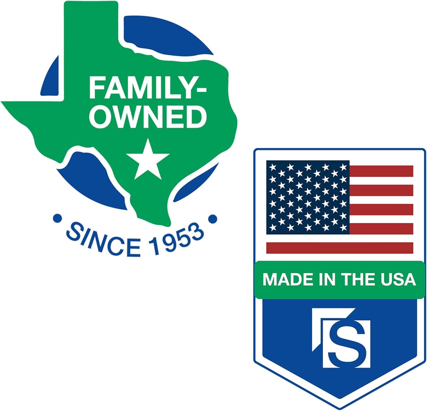 Samsill 1 Inch 3 Ring Binders, Made in USA, Economy Round Ring, Clear View Cover, 200 Sheet Capacity - for School, Home, Office - White, 12 Pack