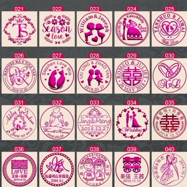 YGHM Vintage Custom Seal Wax Stamp - Personalized Logo/Image Design, Perfect for Wedding Invitations, Envelopes & Hand Crafts