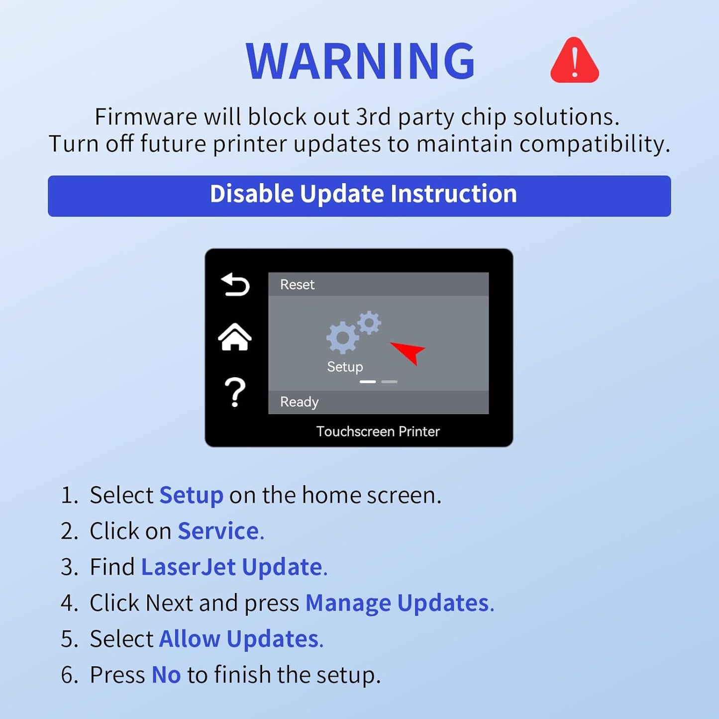 206X Toner Cartridges 4 Pack High Yield (with Chip) Compatible Replacement for HP 206X 206A for Color Laserjet Pro MFP M283fdw M283cdw M283fdn M282nw Pro M255dw M255nw M283 M255 Printer W2110X W2110A