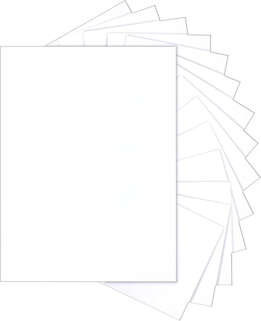 40 Sheets White Cardstock 8.5 x 11 Printer Paper, 200gsm/75lb Premium Craft Paper Card Stock for DIY Card Making, Greeting Cards, Business Cards, Invitations, Certificates, Menus, Wedding
