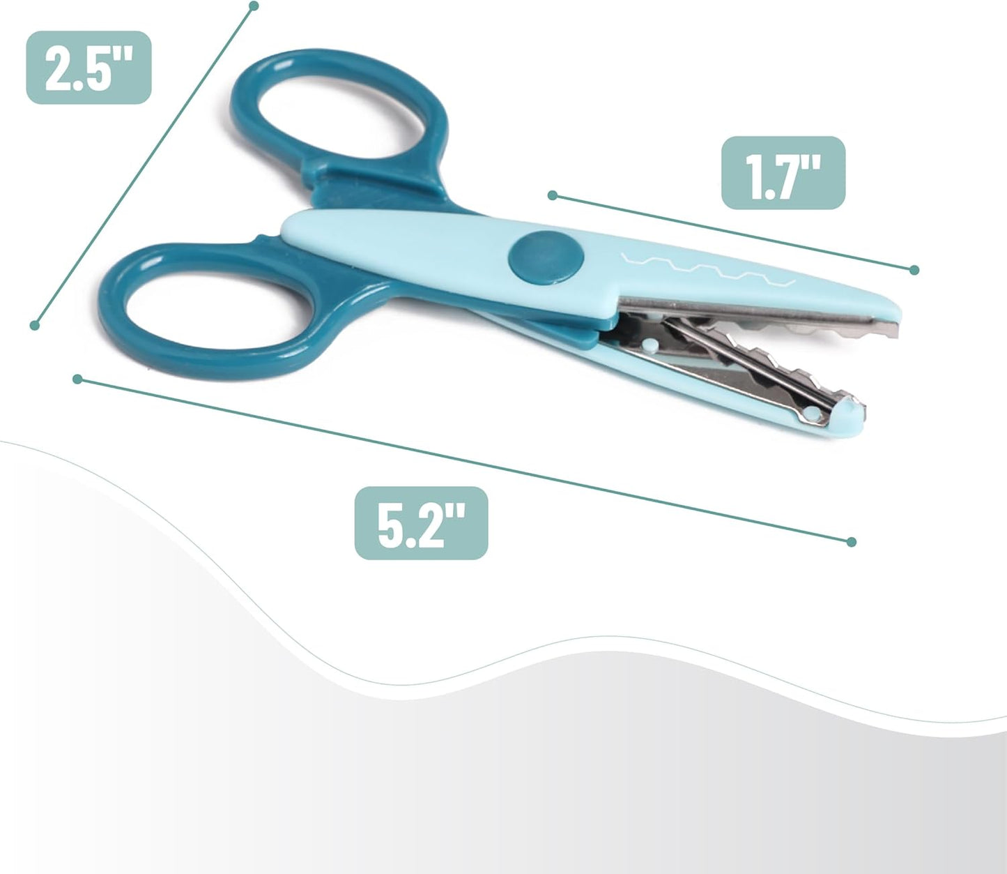 Mr. Pen Craft Scissors - Decorative Edge, 6 Pack, Zig Zag, Scrapbooking, Fancy, Pattern, Design