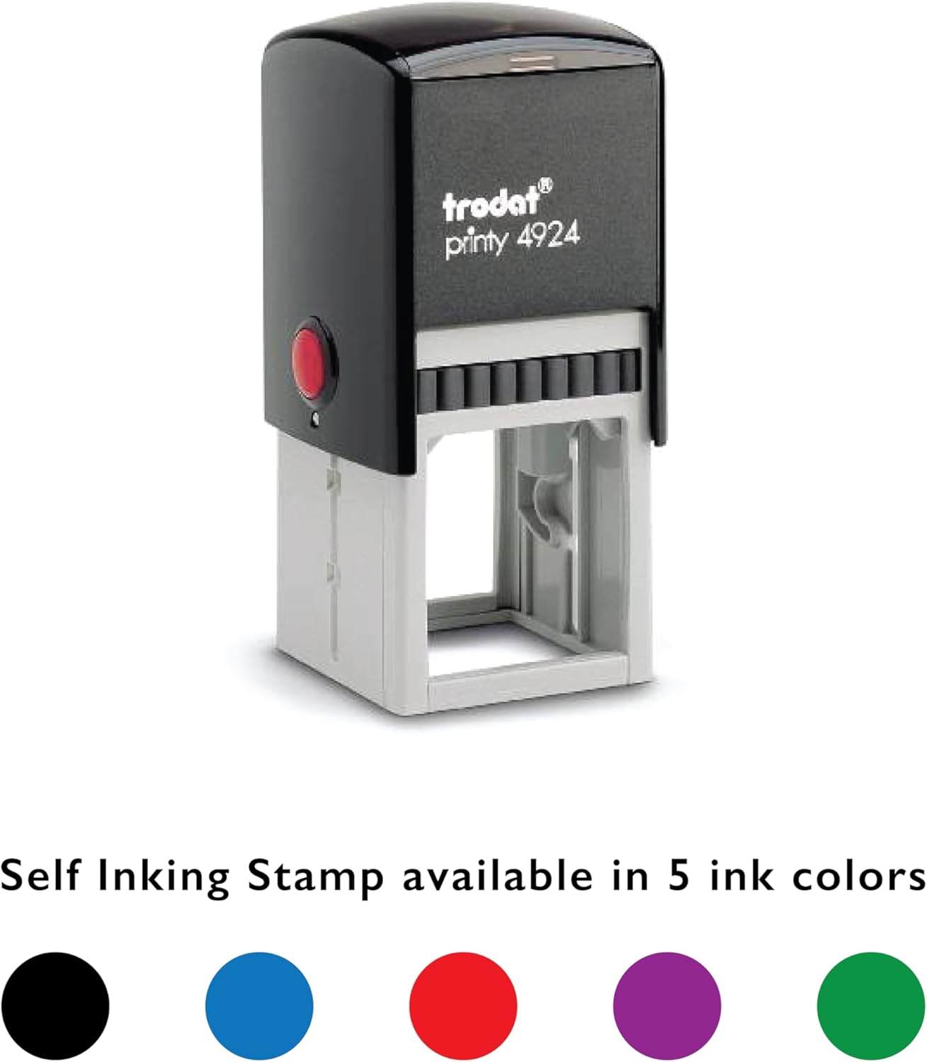 Personalized Book Embosser or Stamp Custom Round Library Embosser Teacher Library Book Stamp, Ex Libris Stamp, Gift for Book Lover | Wooden or Self Inking Stamp or Embosser (Rose)