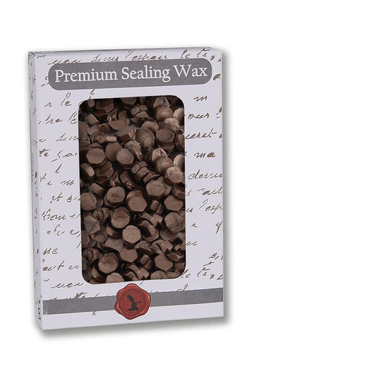 Premium Sealing Wax Beads 2 OZ. - 350+ pcs (Chocolate)