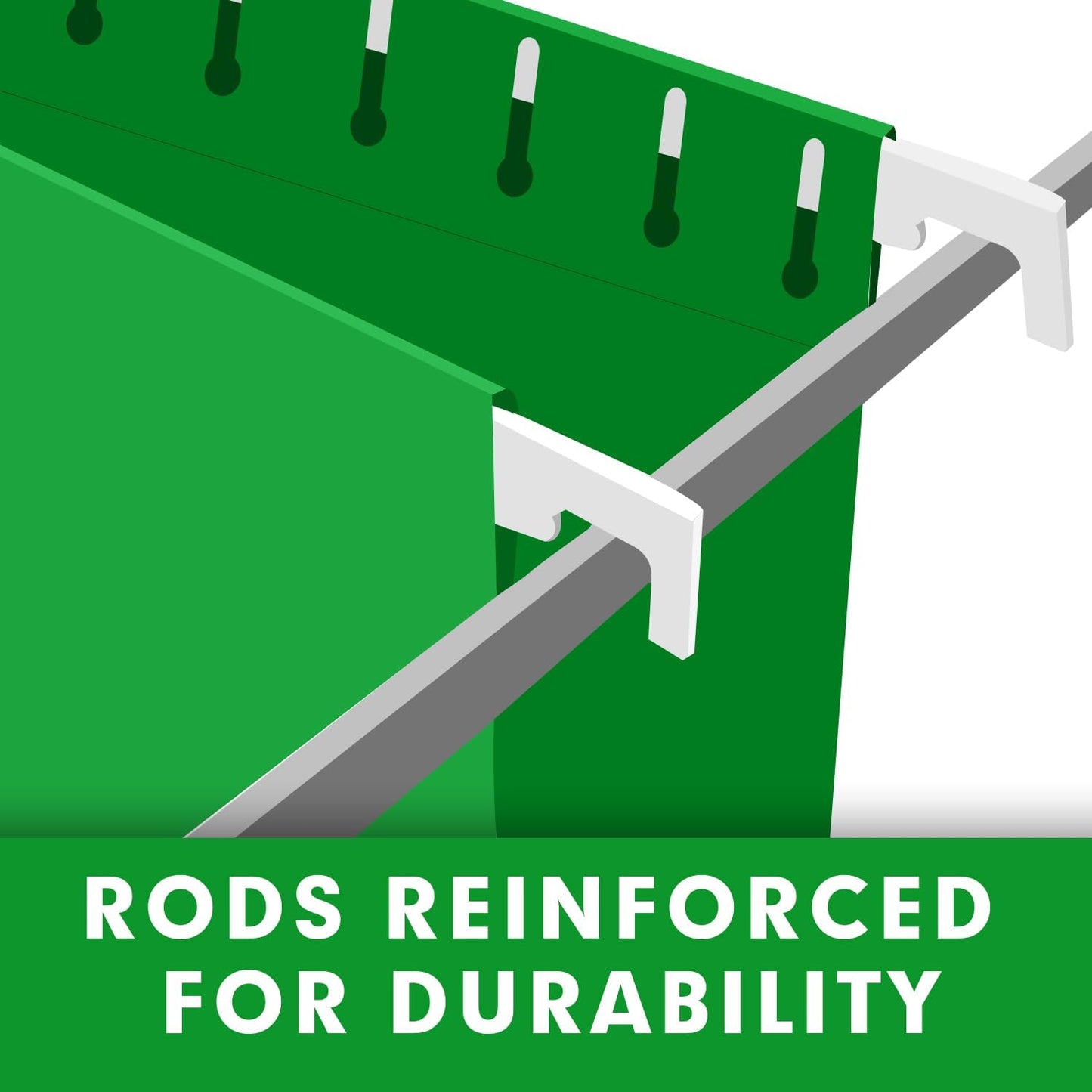 Extra Capacity Hanging File Folders, RAZCC 60 Pack Letter Size Reinforced Hanging Folders with Heavy Duty 1 Inch Expansion for Bulky Files, Filing Cabinet, Adjustable Tabs, Assorted Colors