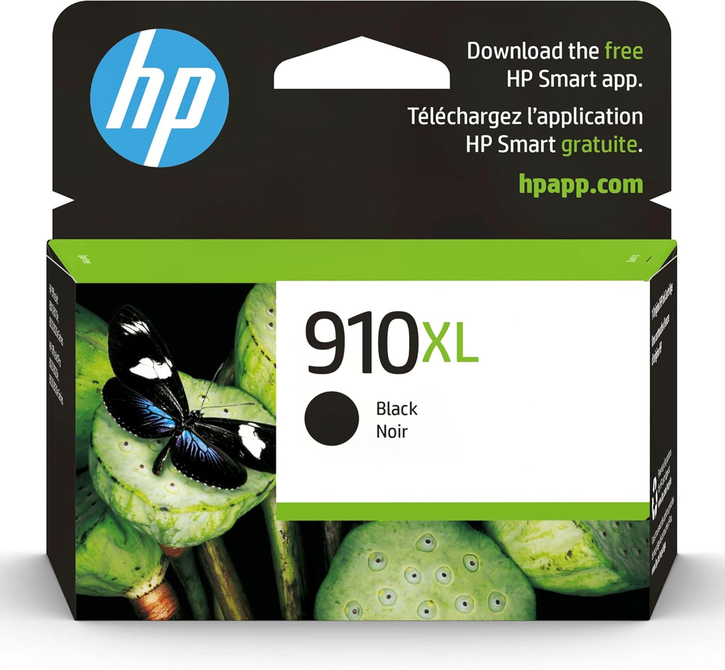 HP 910XL Black High-yield Ink Cartridge for HP Printers | Works with Printer Series: OfficeJet 8010, 8020; OfficeJet Pro 8020, 8030 | Eligible for Instant Ink | 3YL65AN