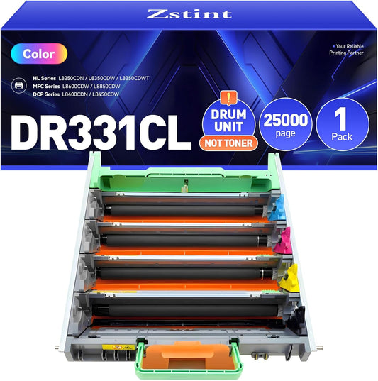 DR331CL Drum Unit Replacement Compatible for Brother DR-331CL Imaging Drum HL-L8350CDW MFC-L8850CDW MFC-L8600CDW HL-4150CDN MFC-9970CDW DCP-L8400 9050 9055 L8450 HL-L8250 L8650 L8850 4570CDW Printer