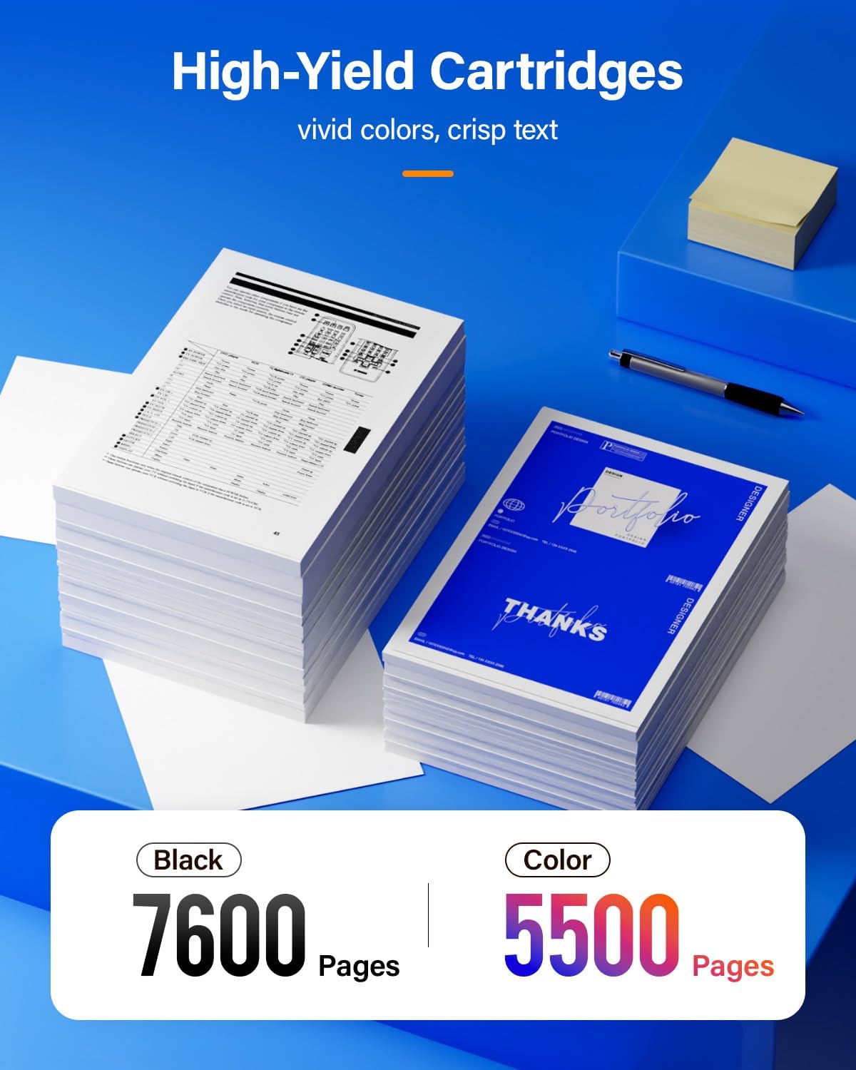 069 069H Toner Cartridge Set High Capacity 4-Pack Compatible for Canon 069H 069 for Color imageclass MF753Cdw MF751Cdw LBP674Cdw LBP674C MF750C LBP673Cdw LBP674Cx MF752Cdw MF756Cx Printers lnk Black