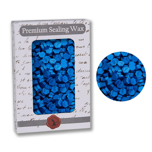 Cobalt Premium Sealing Wax Beads 2 OZ. -350 pcs+