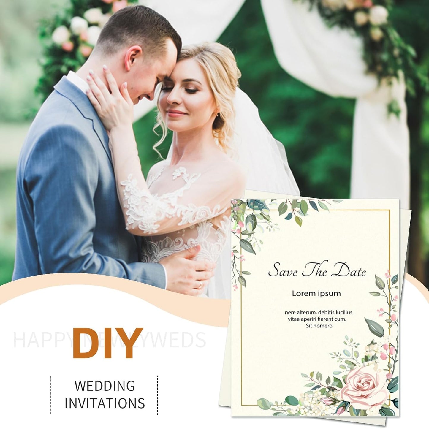 MixTeach 100 Sheets Cream Cardstock 8.5 x 11 Inch Thick Cardstock Paper, 250gsm/92lb Double Sided Cream Card Stock Printer Paper for Cards Making, Crafts, Scrapbook, Invitations, Drawing, Printing