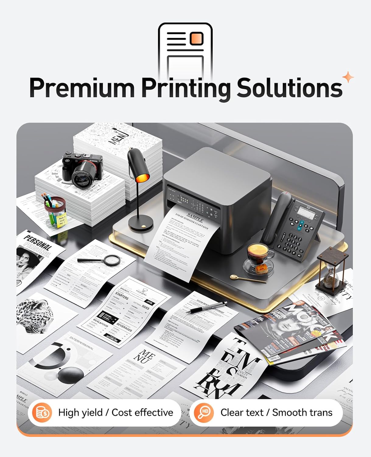 TN830XL Black Compatible Toner Cartridge 2-Pack High Yield Replacement for Brother TN830xl TN830 to use with HL-L2460DW DCP-L2640DW HL-L2480DW HL-L2400D HL-L2405W MFC-L2820DW MFC-L2900DW Printer Ink