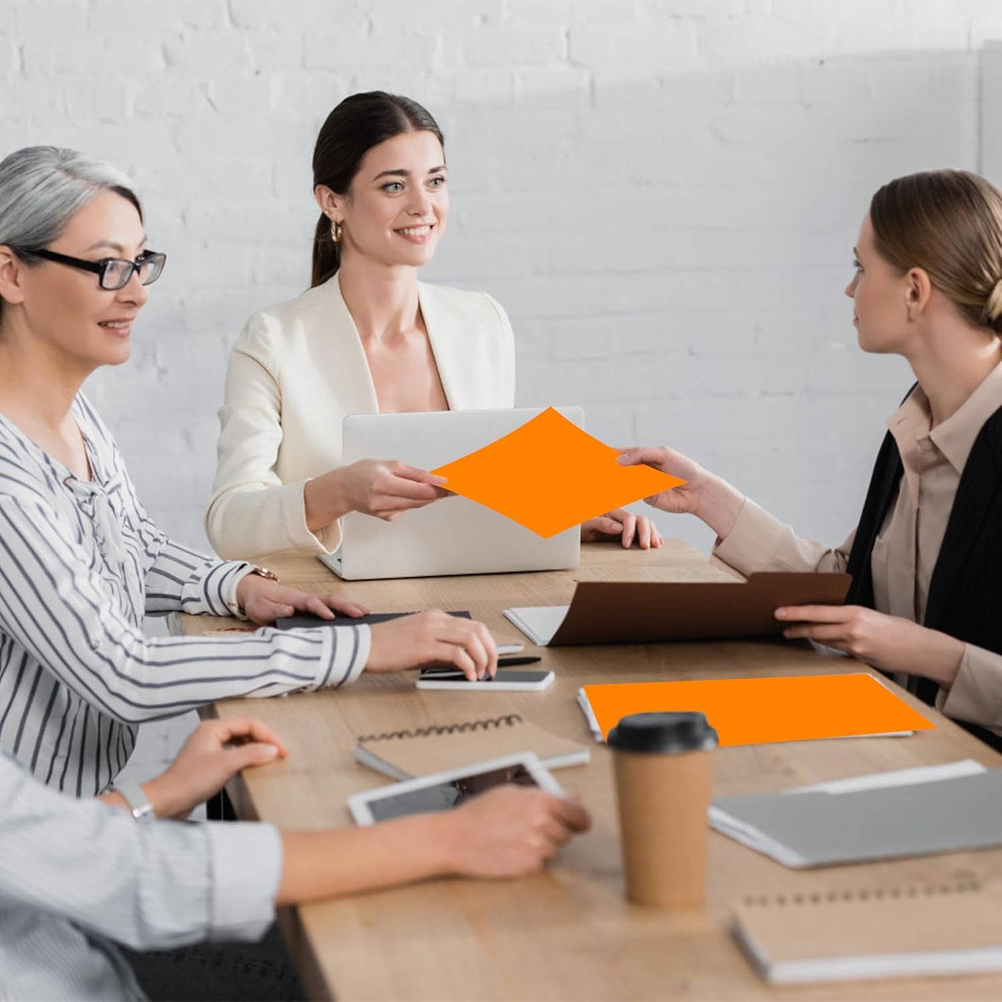 50 Pack Folders with Pockets, Pocket Folders Fit Letter Size Paper, with Business Card Slot, 2-Pocket Folder for School Office Home Business