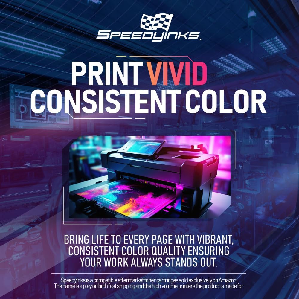 SPEEDYINKS Remanufactured Ink Cartridge Replacement for HP 60XL High Yield (2 Set - 1 Black 1 Tri Color) for use in HP Photosmart, Envy e All-in-one, and Deskjet Printers