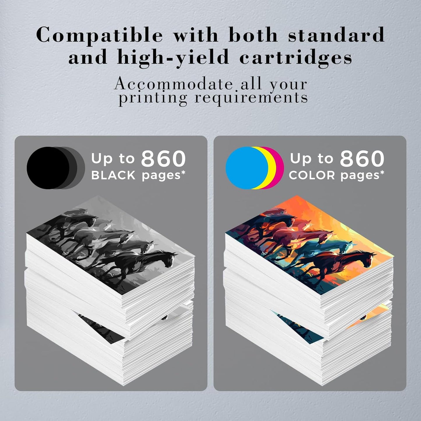 902XL 902 Ink Cartridges for HP Printers Replacement for HP 902XL 902 XL HP902XL/902 HP902XL Black Combo Pack for HP Officejet Pro 6978 Ink Cartridges Work for 6968 6958 6970