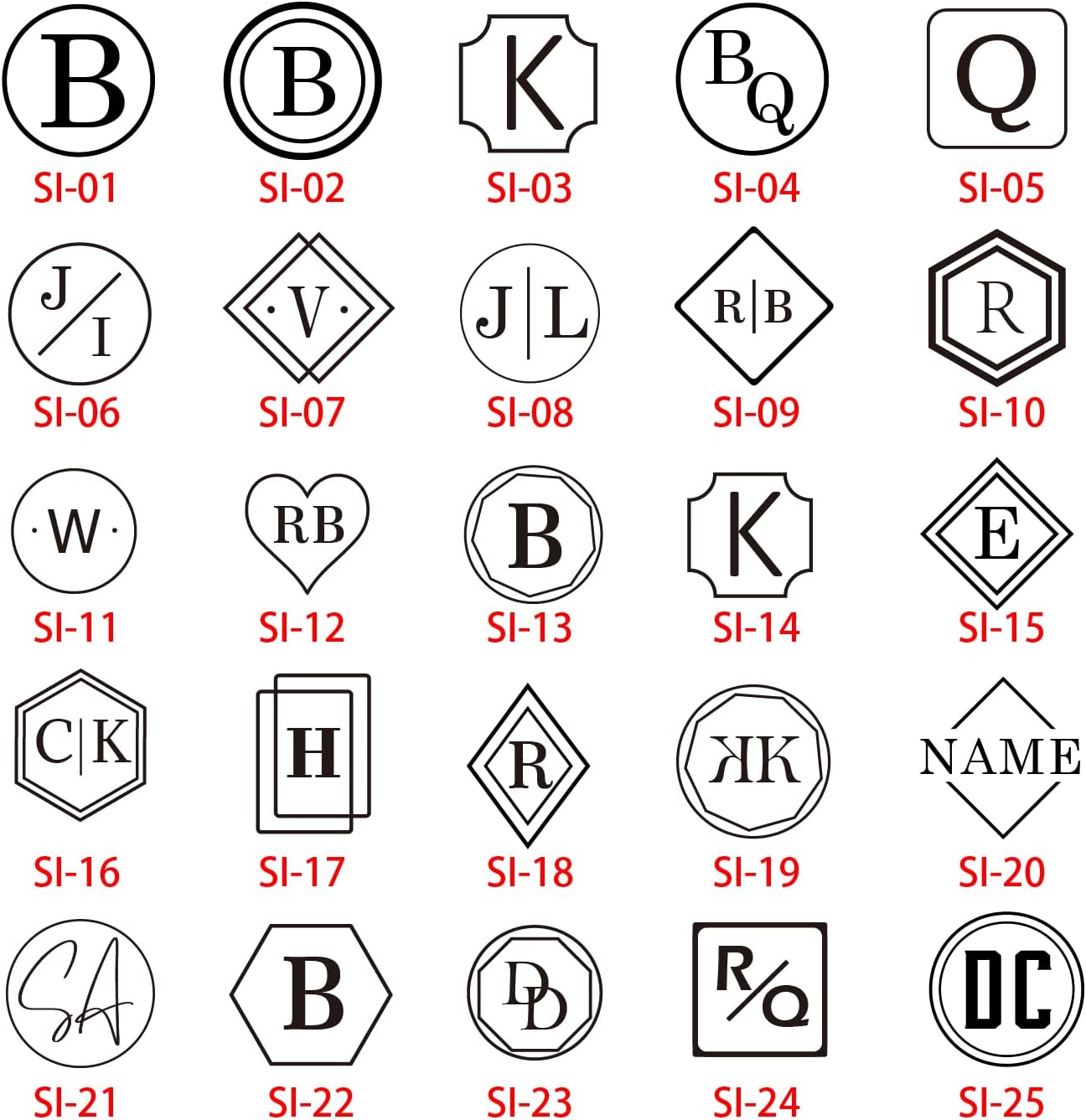 STAMTECH Custom Logo Embosser Stamp - Heavy Steel Embosser Stamp Design Your Own Logo or Emblem Perfect for Weddings Libraries Book Embosser