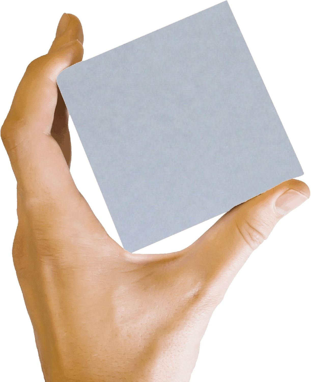 50 Blue Parchment 65lb Cover Weight Paper - 4" X 4" (4X4 Inches) Square Photo|Card|Frame Size - Printable Cardstock Colored Sheets Old Parchment Semblance