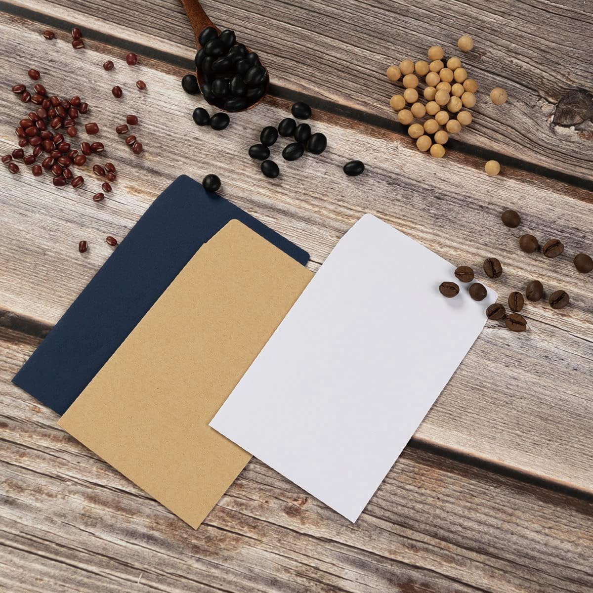 100 Pack Seed Envelopes Self-Adhesive Small Coin Envelopes Seed Storage Packets for Garden, Office or Wedding Gift (White, 3 1/4 ×4 1/2 inches)