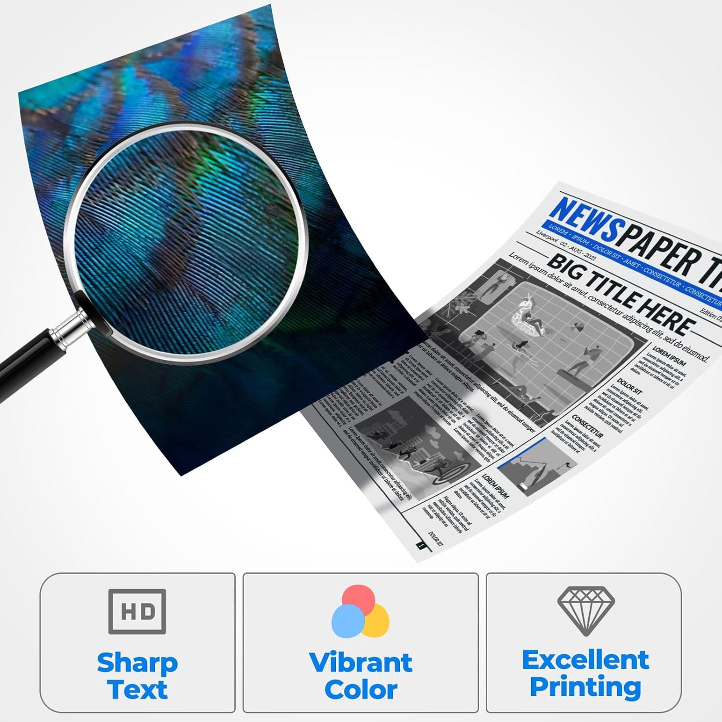 31 Ink 32XL Black Ink Bottle Set, Smart Tank 5101 7602 6001 651 Ink RefillCompatible with HP 31 32XL Ink Bottle Set for Smart Tank 7602 5101 5000 651 5103 6001 7301 7302 7001 5102 7006 7002 Printers