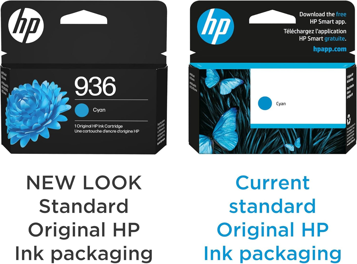 HP 936 Cyan Ink Cartridge | Works OfficeJet 9120 Series, OfficeJet Pro 9110, 9120, 9130 Series, OfficeJet Pro Wide Format 9730 Series | Eligible for Instant Ink | 4S6U9LN