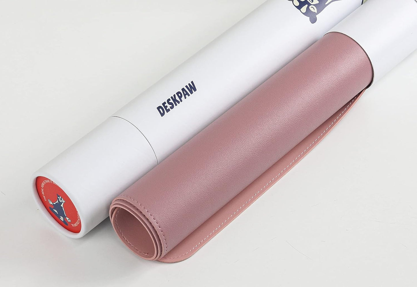 Dual-Sided Leather Desk Pad,Blotter for Laptop Computer,Mouse Pad,Writing,Drawing,Arts and Craft Mat (17"x24", Lilac)