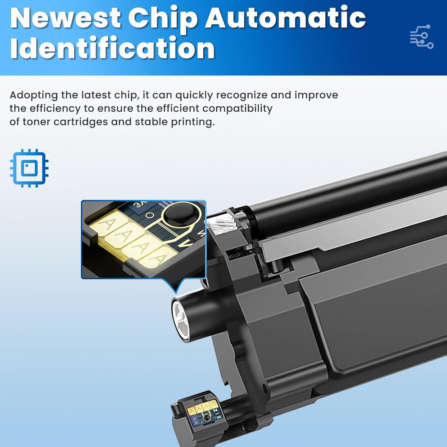 206X Toner Cartridges 4 Pack for Laser Jet M283cdw M283fdw M255dw Compatible for HP 206X 206A W2110X Compatible with Color Laser Jet Pro MFP M283fdw M283cdw M283fdn Pro M255dw M255nw Ink Cartridges