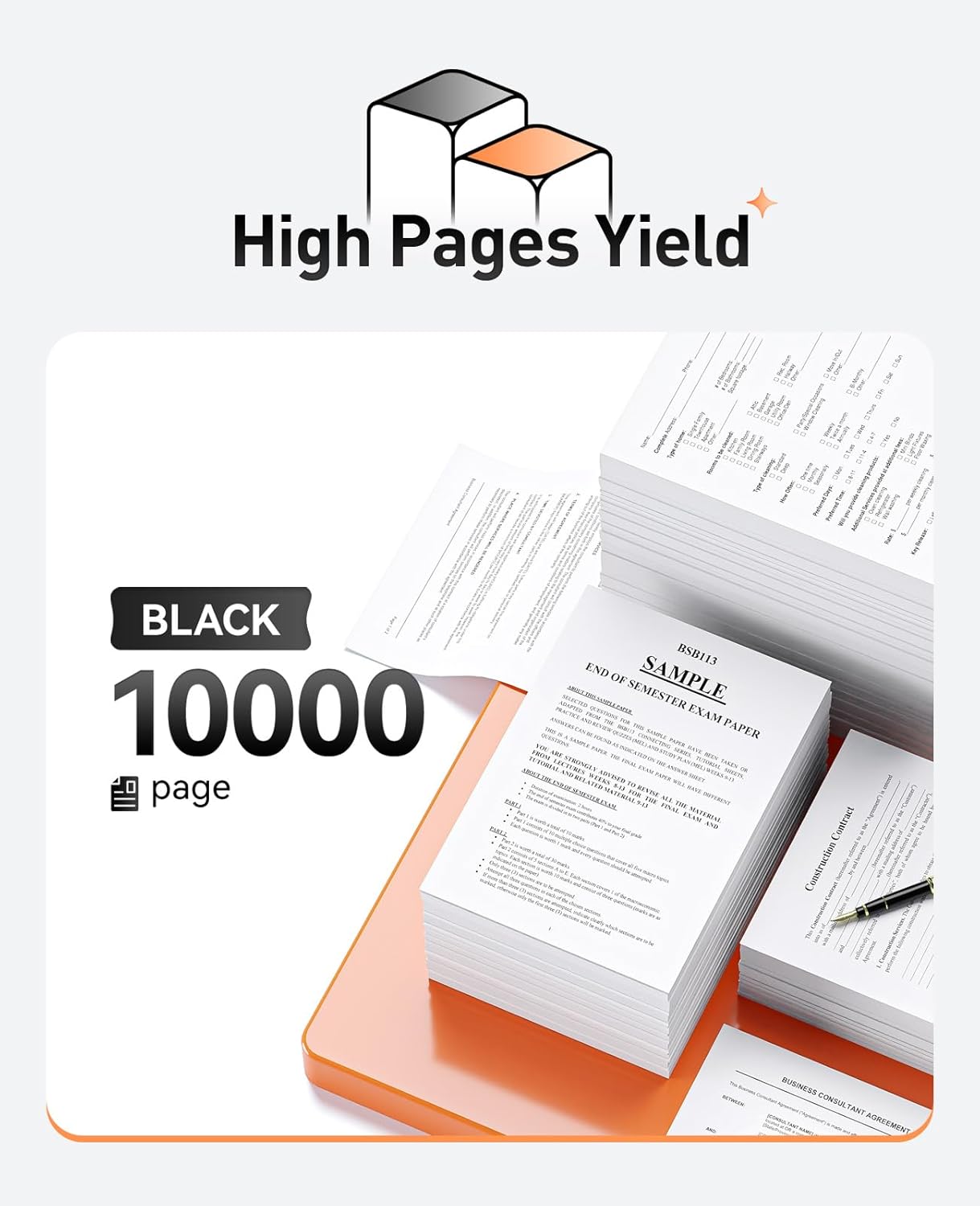 057H 057 Toner Cartridge Black 2-Pack with chip High Yield Replacement for Canon 057 CRG-057 057H Compatible for Canon ImageCLASS MF445dw MF448dw LBP226dw LBP227dw LBP228dw MF449dw MF445 Laser Printer